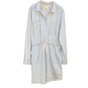 NWOT Blue Chambray Dress